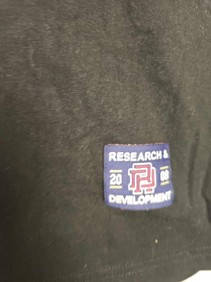 Regata Masculina Research & Development BKLN Tamanho XL Preta Nova - Imagem 3 de 4