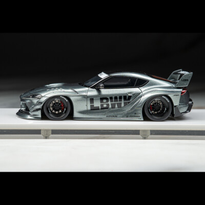 Make Up Eidolon 1:43 LB-Works TOYOTA GR SUPRA Matallic Gray
