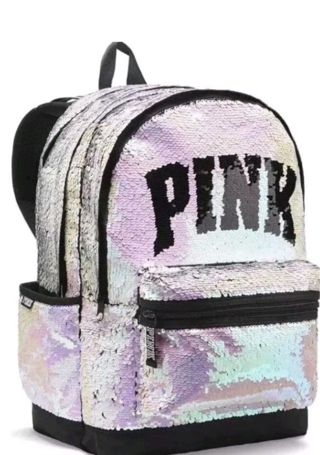 Victoria’s Secret PINK Fashion LONDON Backpack IRIDESCENT PINK Victoria main image 2