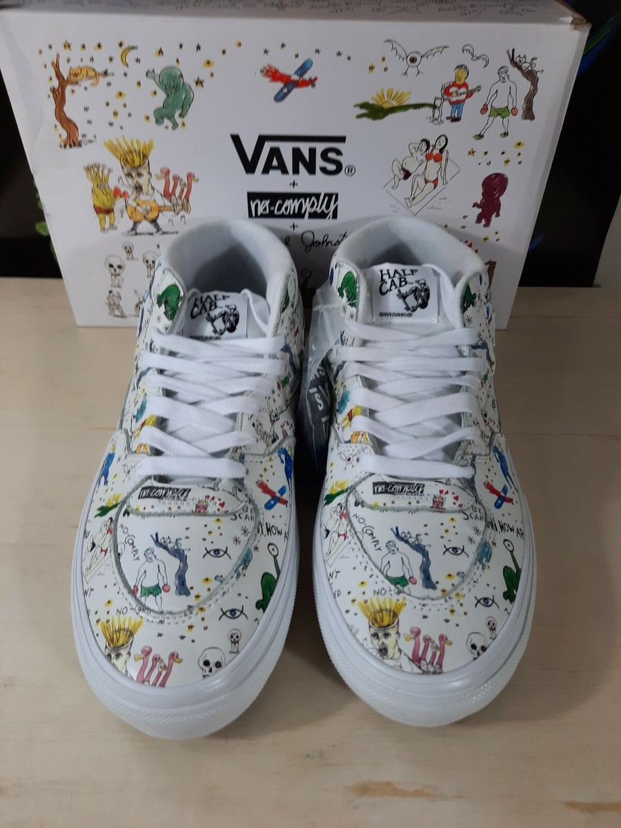 Vans Skate Half Cab X No Comply X Daniel Johnston 13 | eBay