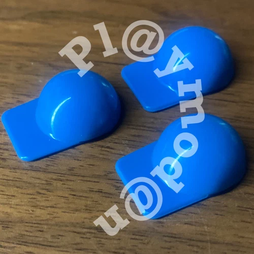 Playmobil Vintage 3 Casquettes Bleues 1975 Accessoires Sport By Pl@ymod@n