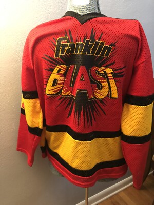 Adult Small Hockey Jersey Franklin Blast # 91 Jersey by Pro Joy