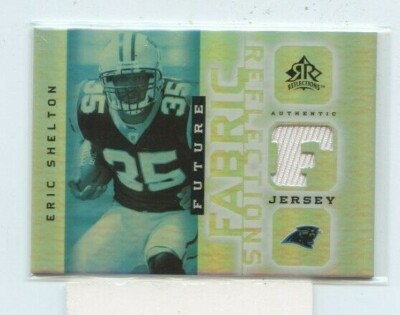 ERIC SHELTON 2005 Upper Deck Reflections Future Fabrics Jersey Relic FFR-ES