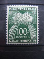 ANDORRE FRANCAIS neuf Taxe n° 41