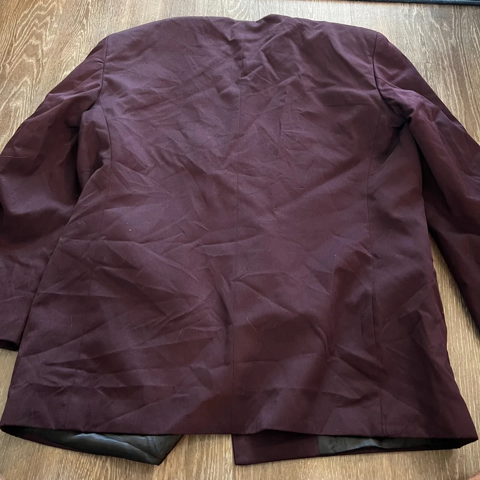 Pronti коллекции Phita твердого фиолетовый блейзер платье брюки комплект 40 - Изображение 4 из 4