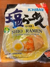 [10 pack x 3.7oz] Sapporo Ichiban Japanese lnstant Shio Salt Ramen Noodle Soup ✅