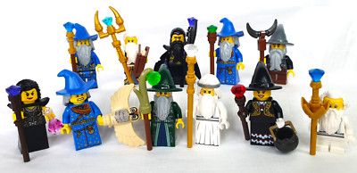 MOC aus LEGO  -Teilen: Zauberer AUSSUCHEN Minifiguren Passt zu 10305 40567 NEU