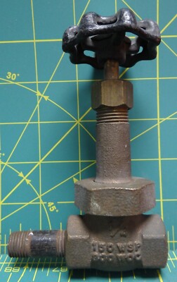 ITT Grinnel Bronze Gate Valve 1 1/4'' FNPT  150 SWP / 300 WOG P/N 3060