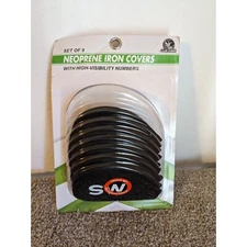 Club Champ Neoprene Iron Covers Set of 9 High Visibility Numbers NIP