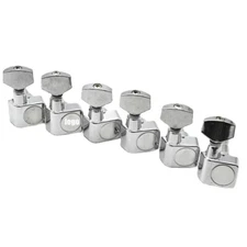 1 Set of 6 Right For Fender Electric Guitar Tuners Tuning Pegs Keys Machine Head