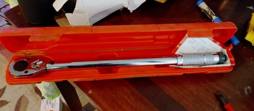 Evercraft NAPA 1/2" Drive 150lb Torque Wrench, With Case - Picture 2 of 3