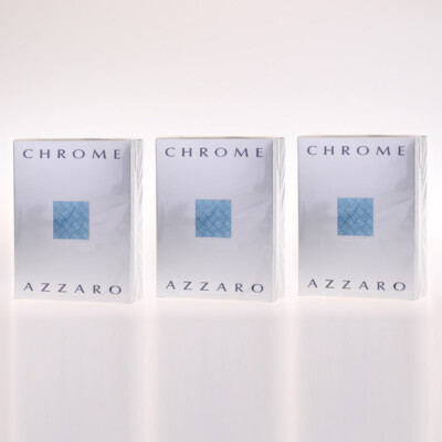 Azzaro Chrome EDT - Eau de Toilette 200ml - 3x