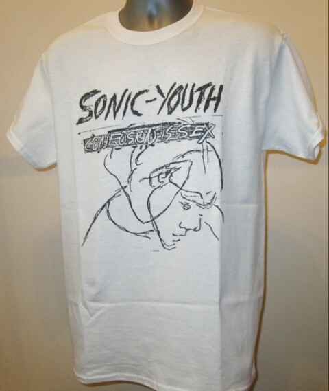 ソニックユース confusion is sex Tシャツ Sonic Youth T Shirt Confusion Is Sex Music Noise Rock No