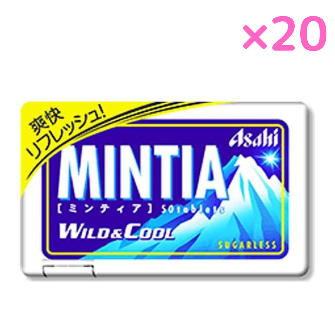 Japan Breath Mints: Asahi Mintia: Cold Smash Dry Hard WILD & COOL