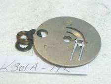 Garcia Mitchell 301A baffle plate + shims + hex nut good used original France