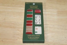 Dashing Diva Gloss Ultra Shine Gel Palette, 32 Gel Nail Strips, Santa Baby