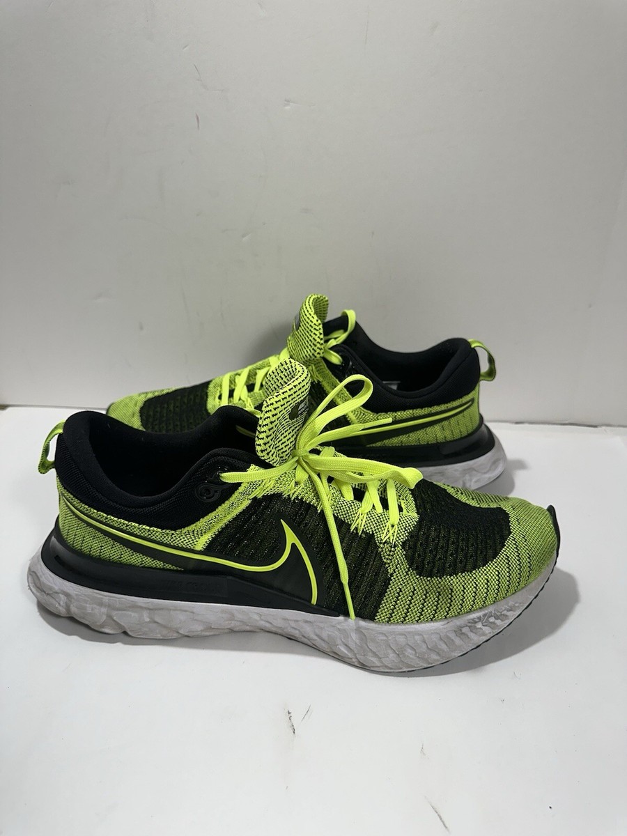 nike epic react flyknit olive green