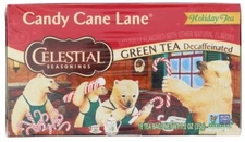 Celestial Seasonings Candy Cane Lane Green Tea Decaffeinated