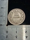 1875 Victoria Sixpence — photo from another recent sale