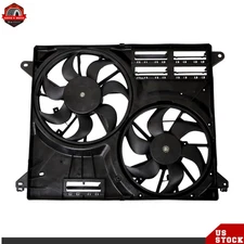 For Ford Edge 2015 16 2017 Engine Radiator AC Condenser Cooling Fan Assembly