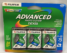 FUJIFILM 24 mm FILM 400 SPEED EXPIRED 2004-12 3 ROLLS DHIX 240-75 exp. NIP