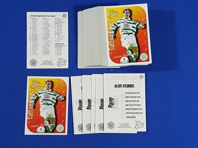 Celtic Futera Fans Selection Trading Cards (1999) Set 108 - 99x Base 9x CE