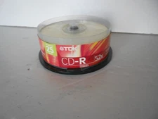 TDK  25-Pack CD-R 80-Min 700-MB 52X Recordable Discs Music/Data Spindle Pack