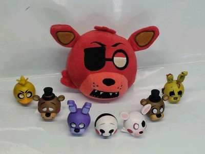 Funko Mystery Mini Heads MYMOJI Lot of 8 Five Nights at Freddys FNAF Cake Topper