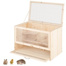 Wooden Hamster Cage Hamster Habitat Playpen w...
