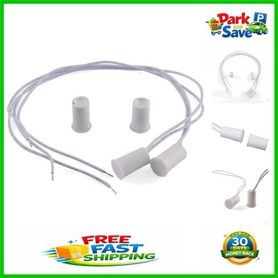 Flame-Retardant Wired Magnetic Switch Set - Essential for Home Security Systems