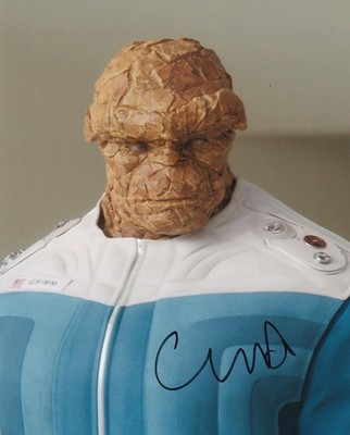 EBON MOSS BACHRACH signed Autogramm 20x25cm FANTASTIC FOUR in Person autograph