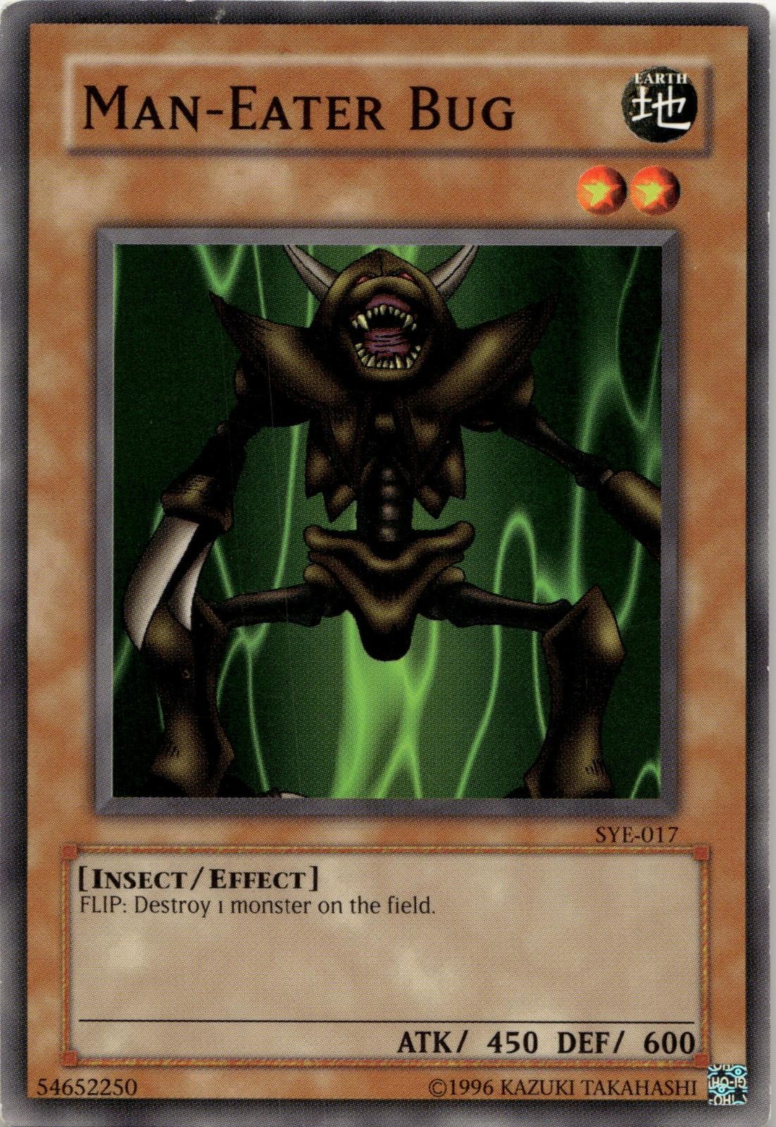 Man-Eater Bug SYE-017 Common Starter Deck: Yugi Evolution Yu-Gi-Oh Unlimited LP