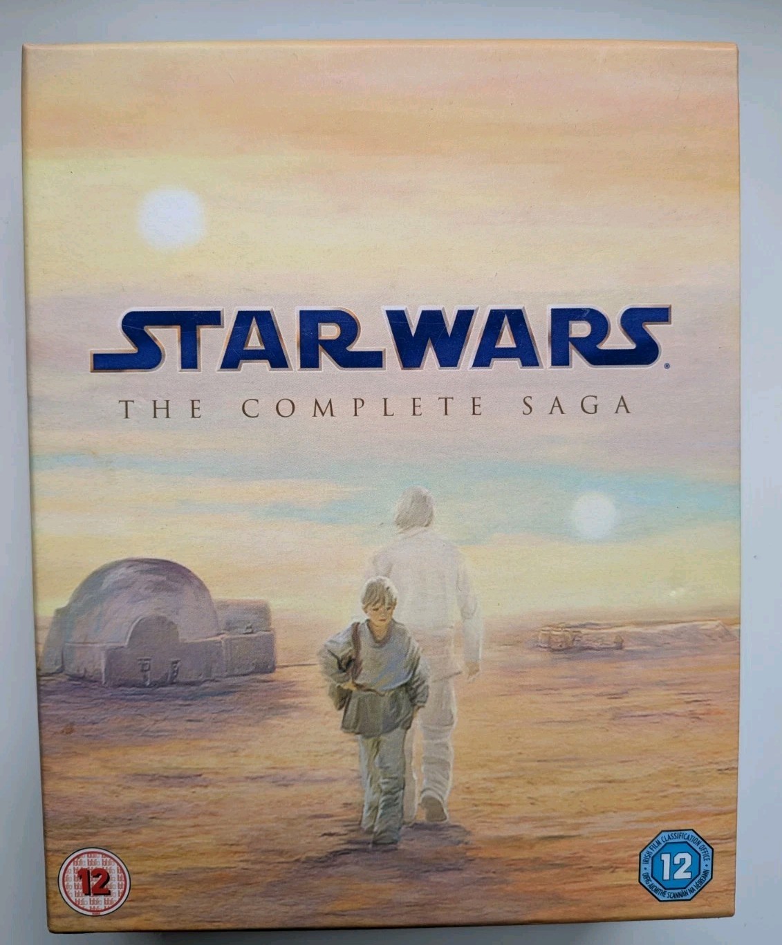 Star Wars The Complete Saga Episodes I-VI Blu-ray Boxset.