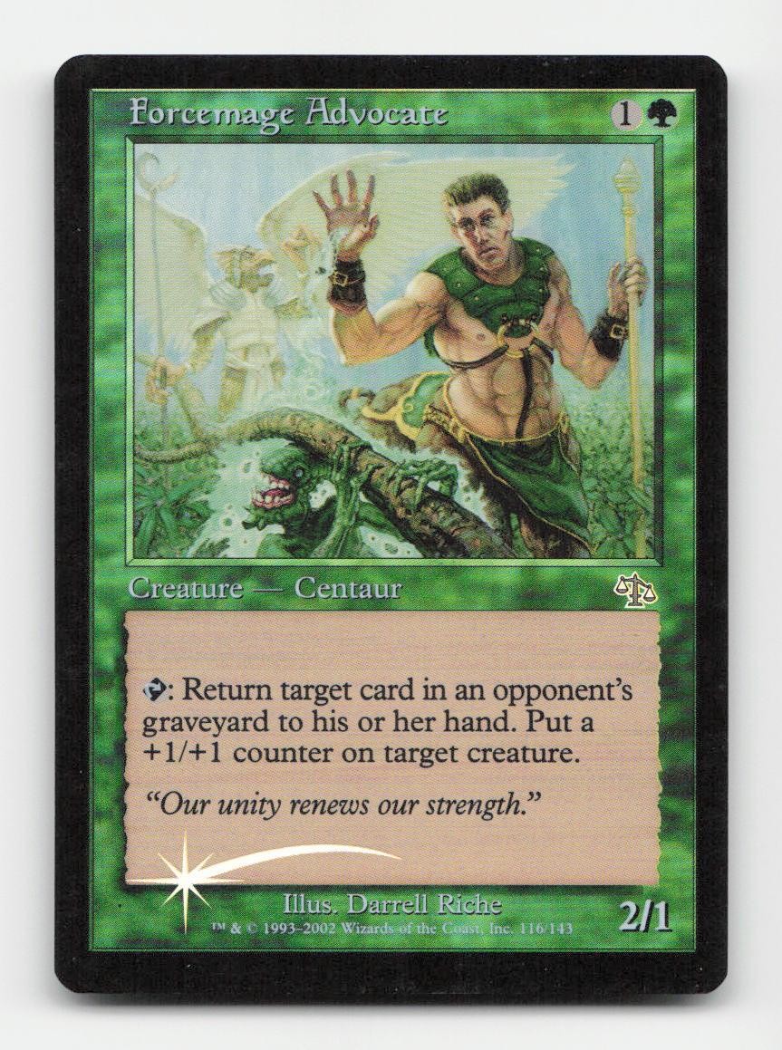 Forcemage Advocate Judgment #116 Magic the Gathering