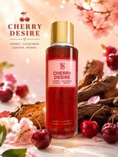 VICTORIA  S SECRET CHERRY DESIRE FRAGRANCE BODY MIST SPRAY SPLASH 8.4 oz NEW