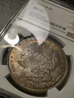 TONED !! Morgan 1921-D $1 Silver Dollar NGC MS65