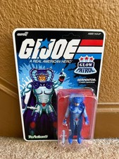 NEW GLOW PATROL SERPENTOR Super7 Reaction ORing GI Joe - 3.75 1 18 scale A