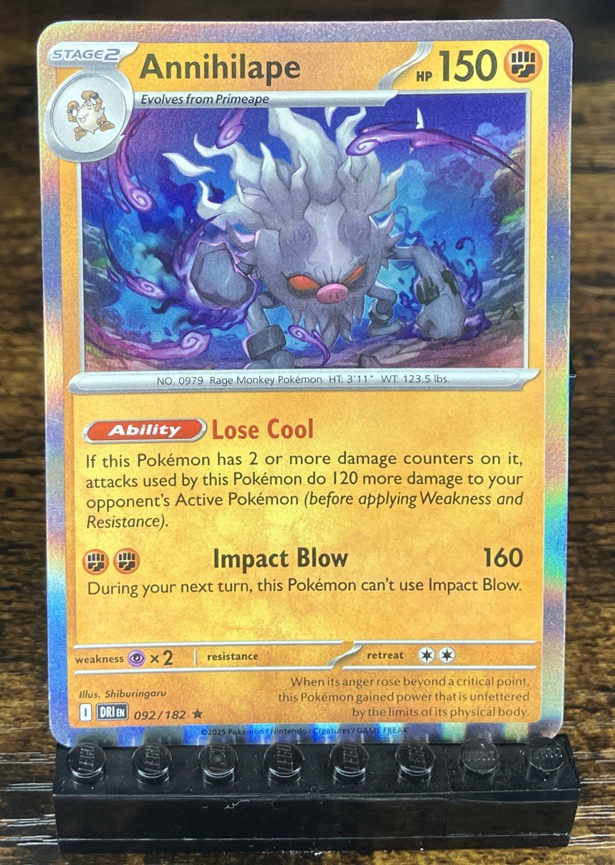Annihilape Holo Pokémon 92/182 and 100/191. Two card lot 🔥🔥