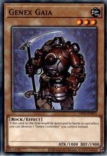 Genex Gaia Common EARTH Unlimited OTS Tournament Pack 25 Yugioh