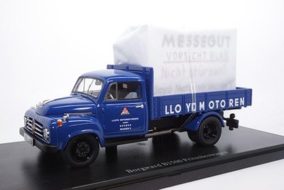 Borgward B1500 Pritschen-LKW ''Lloyd'' - blau - 1:43 - Autocult (11003)