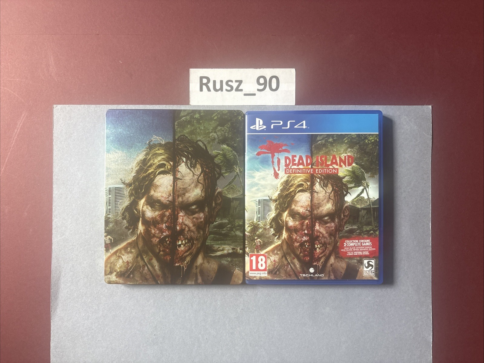 Dead Island Definitive Edition PS4/5 Steelbook Edition RARE UK PAL VG COND