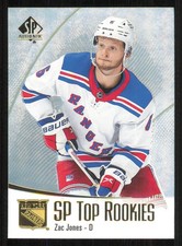 2021-22 SP Authentic Top Rookies #TR30 Zac Jones