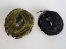 Vintage Pair Flapper Feather Headbands Facinator