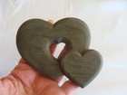 Burwood Hearts 1987 Set 3 Wall Hanging Country Blue  Home Interiors Vintage — photo 2