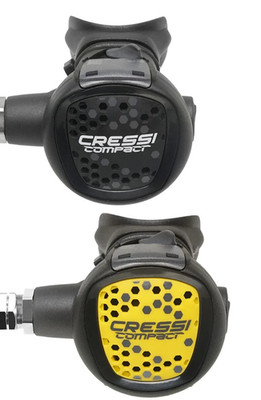 Cressi low profile Compact Scuba diving 2nd stage Regulator ( 1 per order)