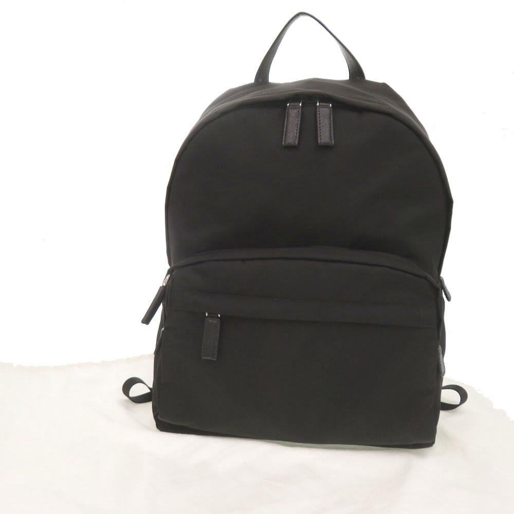 PRADA nylon black backpack daypack black 1213 PRADA from japan thumbnail 2