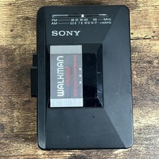 Sony Walkman WM-AF23 FM/AM Cassette Player Tested Working Vintage Japan