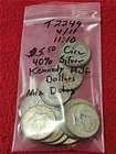Picker's Delight $5.50 FV PROOF 40% SILVER MIXED DATE KENNEDY HALF DOLLARS#T2249