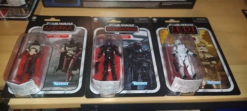 Star Wars Vintage Collection lot Jetpack Trooper, HK-87 Assassin, Dark Trooper