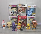 Funko Pop Five Nights At Freddys Birds Of Prey And Loose Figures Lot